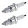 2 Spark Plugs with flat seal seat NGK aftermarket expertise for MAZDA and others