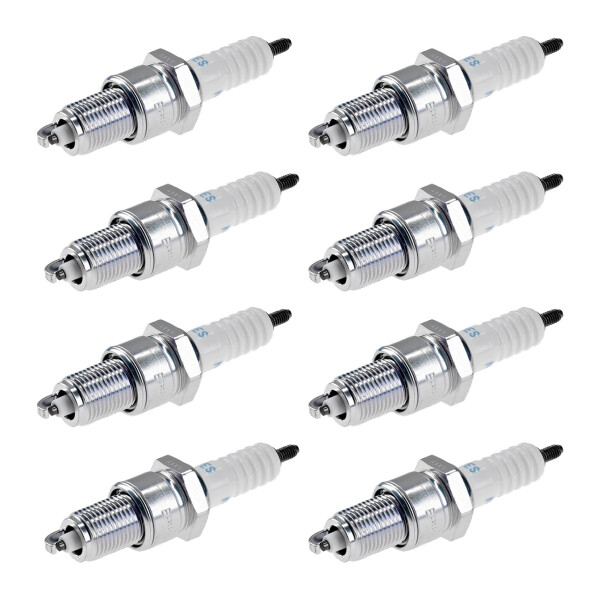8 Spark Plugs with flat seal seat NGK aftermarket expertise for MAZDA and others