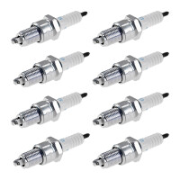 8 Spark Plugs with flat seal seat NGK aftermarket...