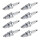 8 Spark Plugs with flat seal seat NGK aftermarket expertise for MAZDA and others