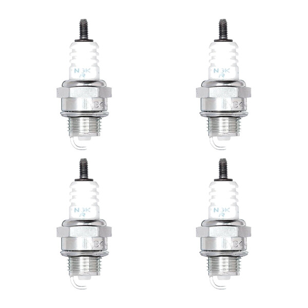 4 Spark Plugs with flat seal seat NGK IAM expertise for KAWASAKI and others