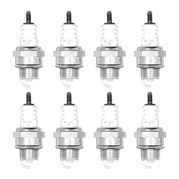 8 Spark Plugs with flat seal seat NGK IAM expertise for KAWASAKI and others