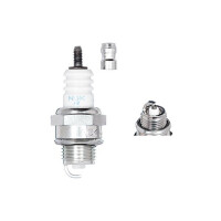 8 Spark Plugs with flat seal seat NGK IAM expertise for...