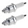 2 Spark Plugs with flat seal seat NGK aftermarket expertise for HONDA and others