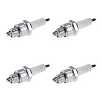 4 Spark Plugs with flat seal seat NGK aftermarket...