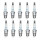 10 Spark Plugs fixed SAE connection NGK IAM expertise for TOYOTA and others