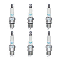 6 Spark Plugs fixed SAE connection NGK aftermarket...