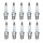10 Spark Plugs fixed SAE connection NGK aftermarket expertise for VOLVO PENTA