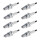 8 Spark Plugs fixed SAE connection NGK suitable for e.g. DAIHATSU CHARMANT
