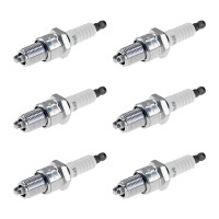 6 Spark Plugs fixed SAE connection NGK IAM expertise for...