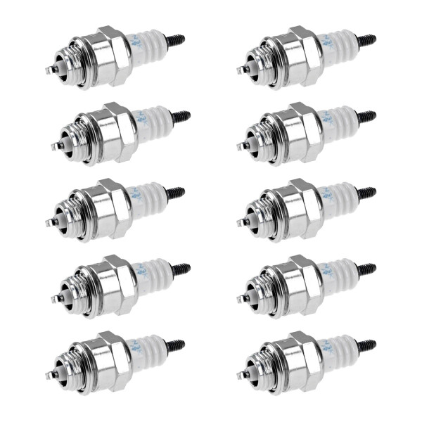 10 Spark Plugs with flat seal seat NGK IAM expertise for HONDA and others