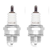 2 Spark Plugs with flat seal seat NGK IAM expertise for...