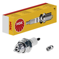 3 Spark Plugs with flat seal seat NGK aftermarket...