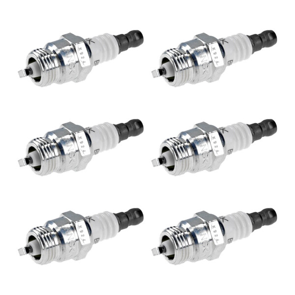 6 Zündkerzen fester SAE-Anschluss NGK IAM-Expertise für diverse Fahrzeuge