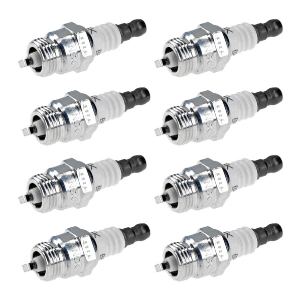 8 Spark Plugs fixed SAE connection NGK IAM expertise for various vehicles