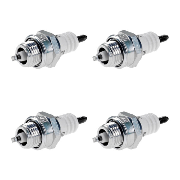 4 Spark Plugs with flat seal seat NGK suitable for KAWASAKI and others