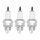 2 3 Spark Plugs with flat seal seat NGK suitable for YAMAHA and others