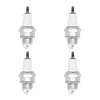 4 Zündkerzen mit Flachdichtsitz NGK...