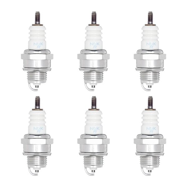 6 Zündkerzen mit Flachdichtsitz NGK Aftermarket-Expertise für u.a. YAMAHA
