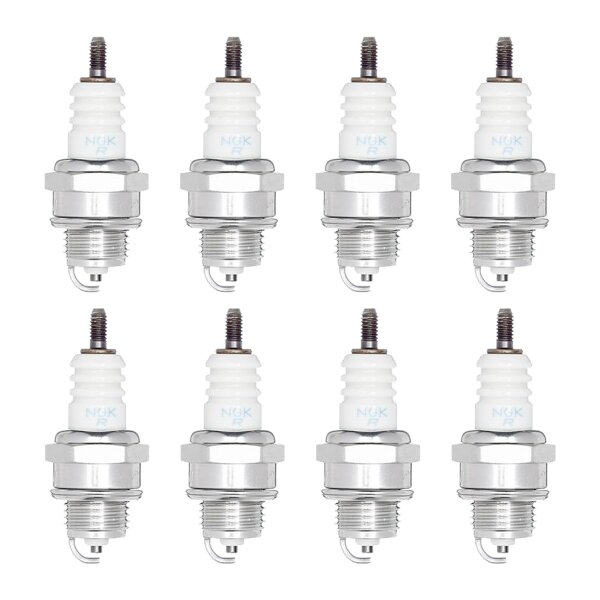 8 Spark Plugs with flat seal seat NGK suitable for YAMAHA and others