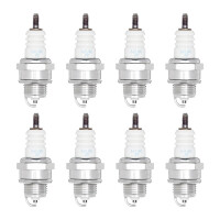 8 Spark Plugs with flat seal seat NGK suitable for YAMAHA...