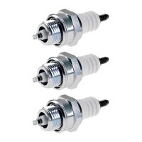 3 Zündkerzen mit Flachdichtsitz NGK...