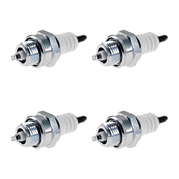4 Spark Plugs with flat seal seat NGK aftermarket expertise for HONDA and others
