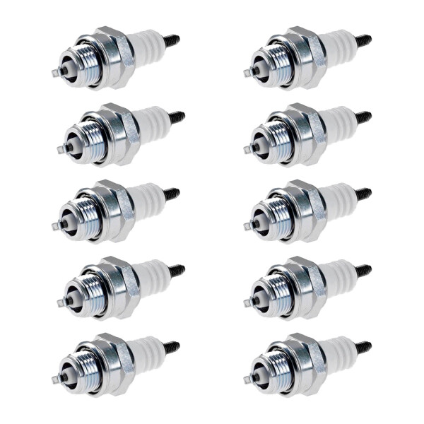 10 Spark Plugs with flat seal seat NGK IAM expertise for HONDA and others
