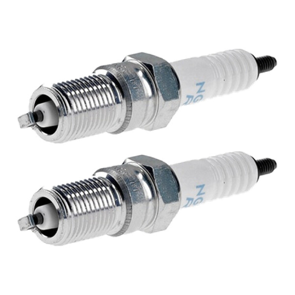 2 Spark Plugs with cone seal seat NGK suitable for FORD FIESTA and others