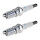 2 Spark Plugs fixed SAE connection NGK suitable for FORD FIESTA and others
