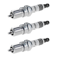 3 Zündkerzen fester SAE-Anschluss NGK Iridium IX...