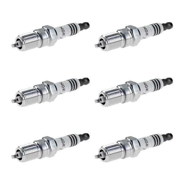 6 Spark Plugs fixed SAE connection NGK Iridium IX for various vehicles