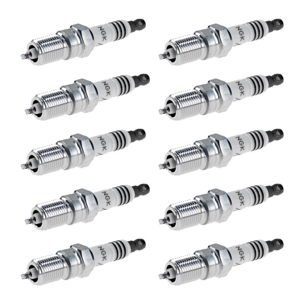 10 Spark Plugs fixed SAE connection NGK Iridium IX for various vehicles