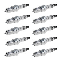 10 Spark Plugs fixed SAE connection NGK Iridium IX for...