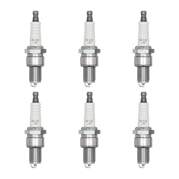 6 Spark Plugs fixed SAE connection NGK suitable for VOLVO 740 and others