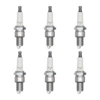 6 Spark Plugs fixed SAE connection NGK suitable for VOLVO...