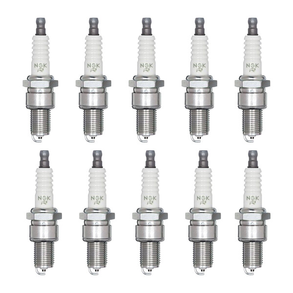 10 Spark Plugs fixed SAE connection NGK suitable for VOLVO 740 and others