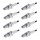 8 Spark Plugs fixed SAE connection NGK aftermarket expertise for NISSAN