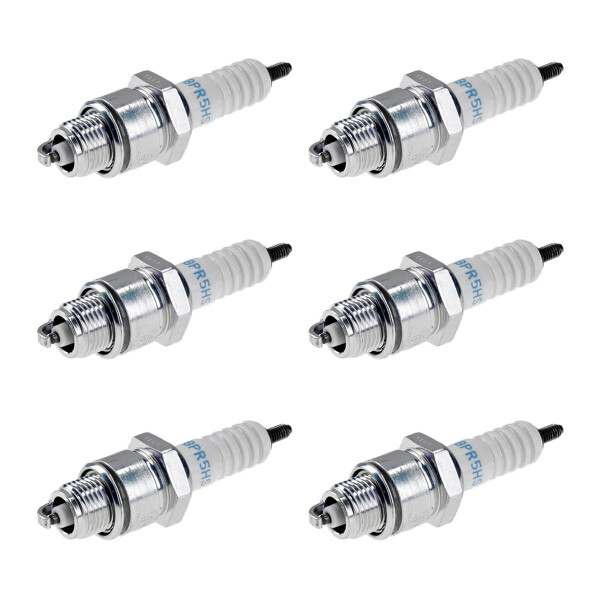 6 Spark Plugs with flat seal seat NGK IAM expertise for SUZUKI and others