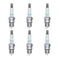 6 Spark Plugs fixed SAE connection NGK IAM expertise for...