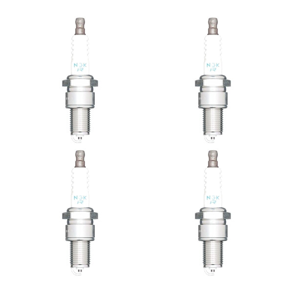 4 Zündkerzen fester SAE-Anschluss NGK IAM-Expertise für u.a. SUBARU JUSTY