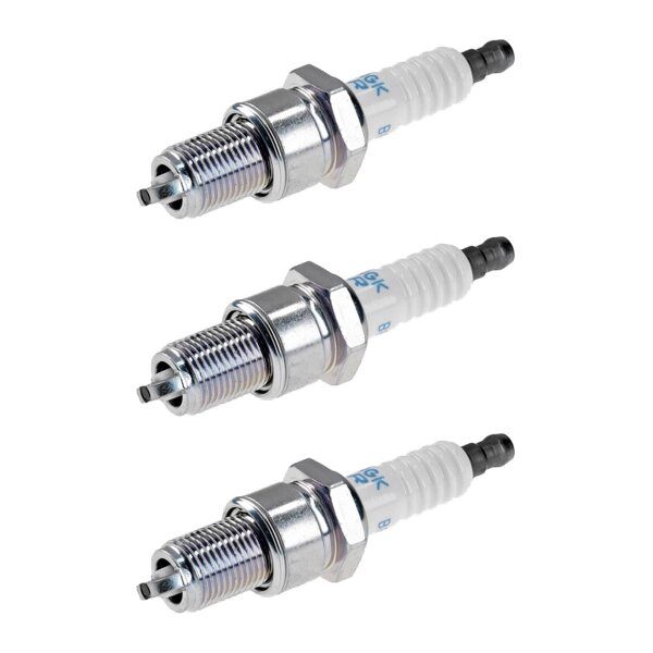 3 Spark Plugs fixed SAE connection NGK suitable for e.g. DAIHATSU CHARADE
