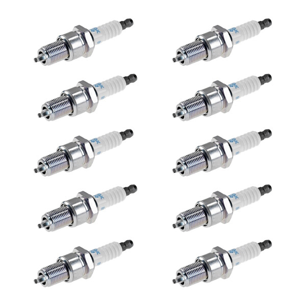 10 Spark Plugs fixed SAE connection NGK suitable for e.g. DAIHATSU CHARADE