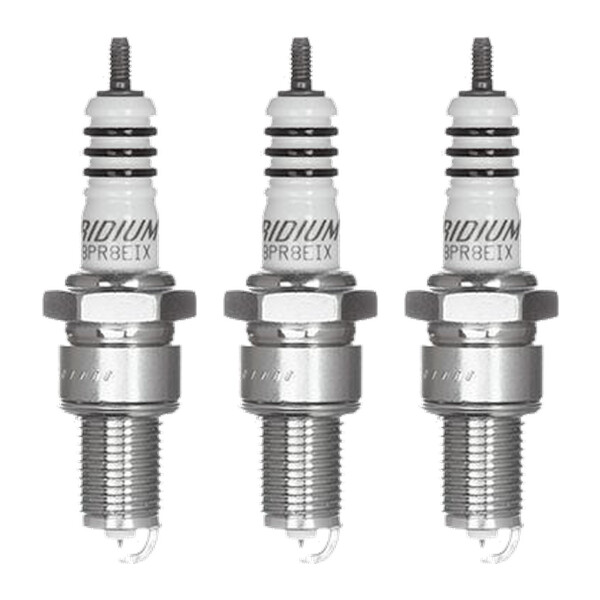3 Spark Plugs with flat seat NGK Iridium IX for MERCEDES-BENZ S-CLASS and others