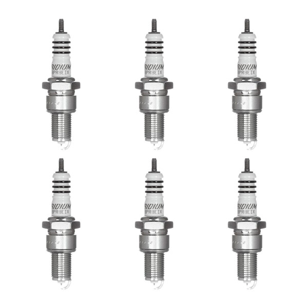 6 Spark Plugs with flat seat NGK Iridium IX for MERCEDES-BENZ S-CLASS and others