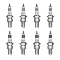 8 Spark Plugs with flat seat NGK Iridium IX for...
