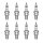 8 Spark Plugs with flat seat NGK Iridium IX for MERCEDES-BENZ S-CLASS and others