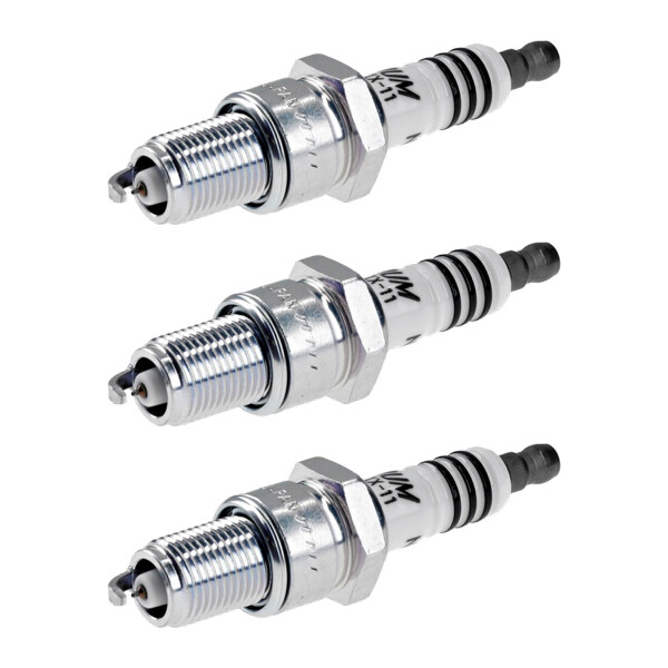 3 Spark Plugs fixed SAE connection NGK Iridium IX for e.g. SUBARU JUSTY