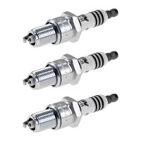 3 Spark Plugs fixed SAE connection NGK Iridium IX for...