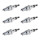 6 Spark Plugs fixed SAE connection NGK Iridium IX for e.g. SUBARU JUSTY
